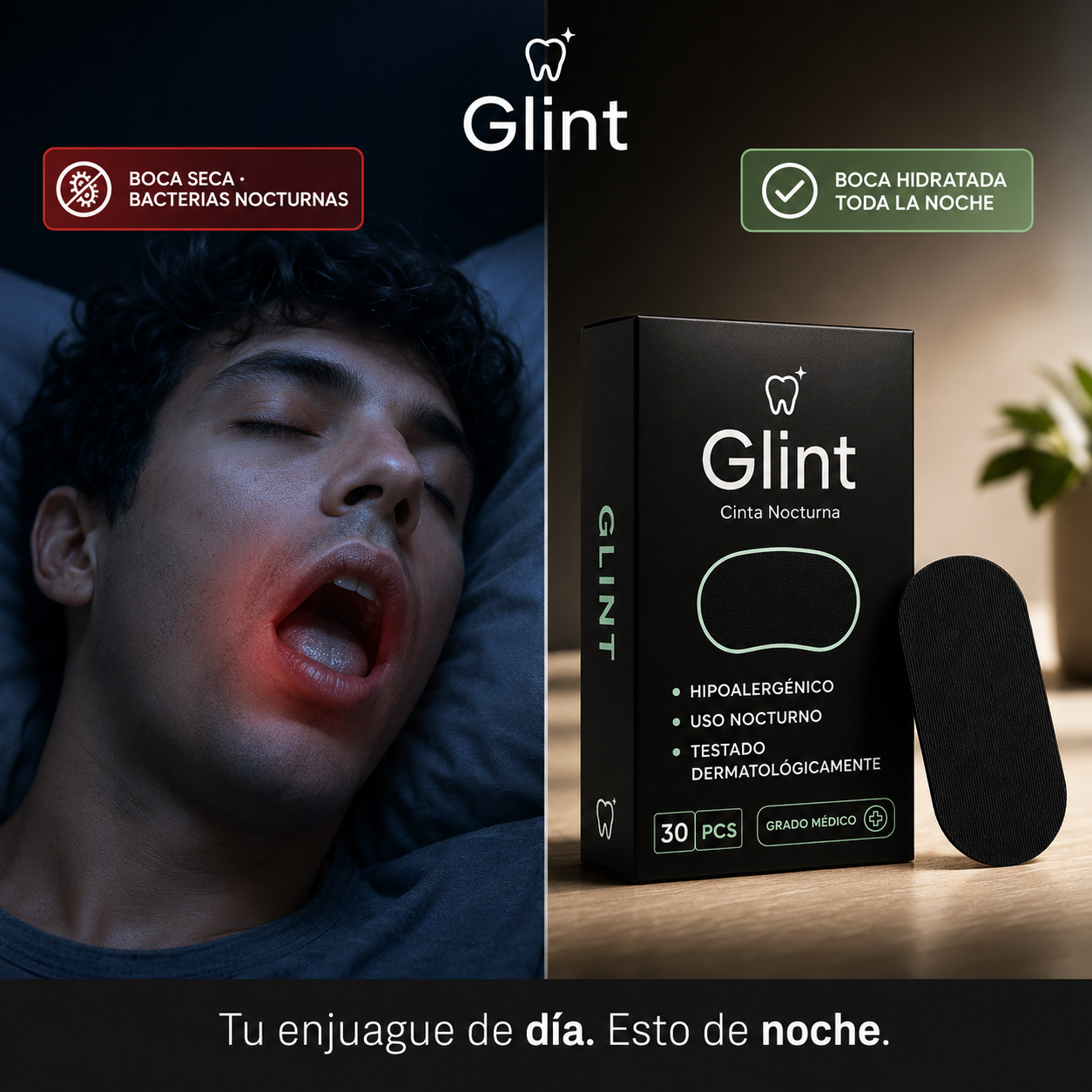 Cinta Bucal de Protección Nocturna